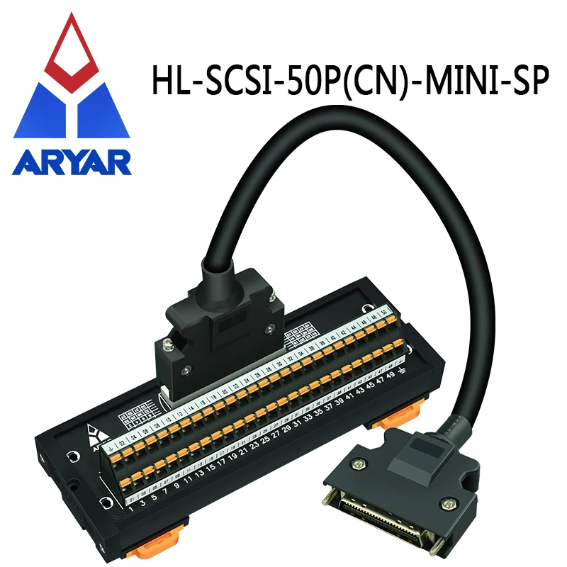 IDC50 Connettore 50 Pin Segnali Breakout Board Terminali Vite GP - Foto 7