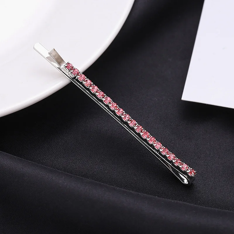 2 Stück Niedliche Einfache Strass-Haarspangen für Frauen, Mädchen und Kinder, Haarklammern, Haaraccessoires, Kopfschmuck, Haarschmuck – Detail 6