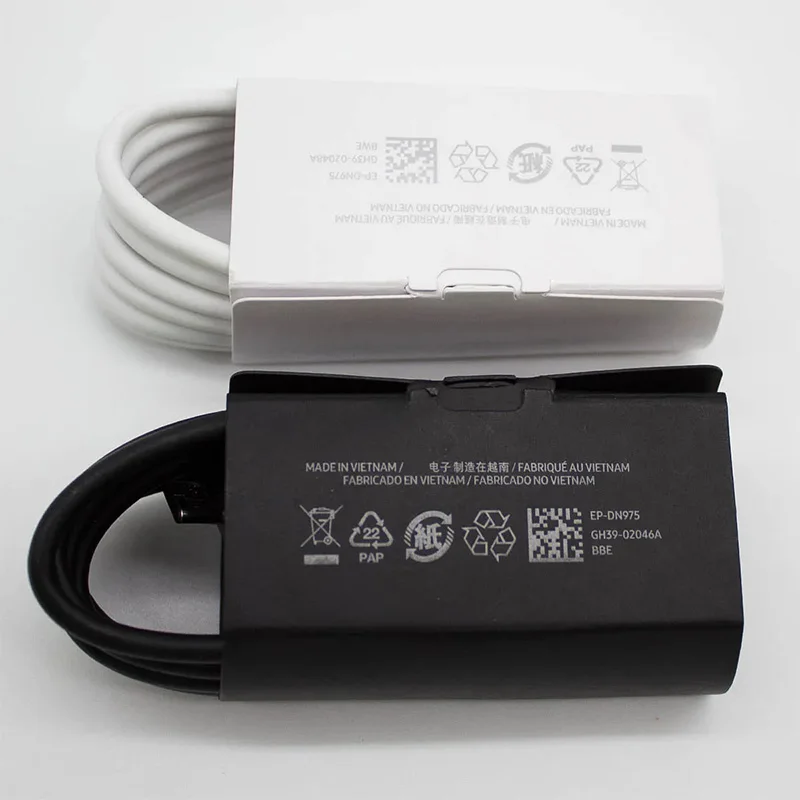 45W For SAMSUNG Super Fast Charging 2.0 Original EP-TA845 Charger 5A USB-C Cable For Galaxy S23 S22 Plus S20 Ultra Note10 A54 5G