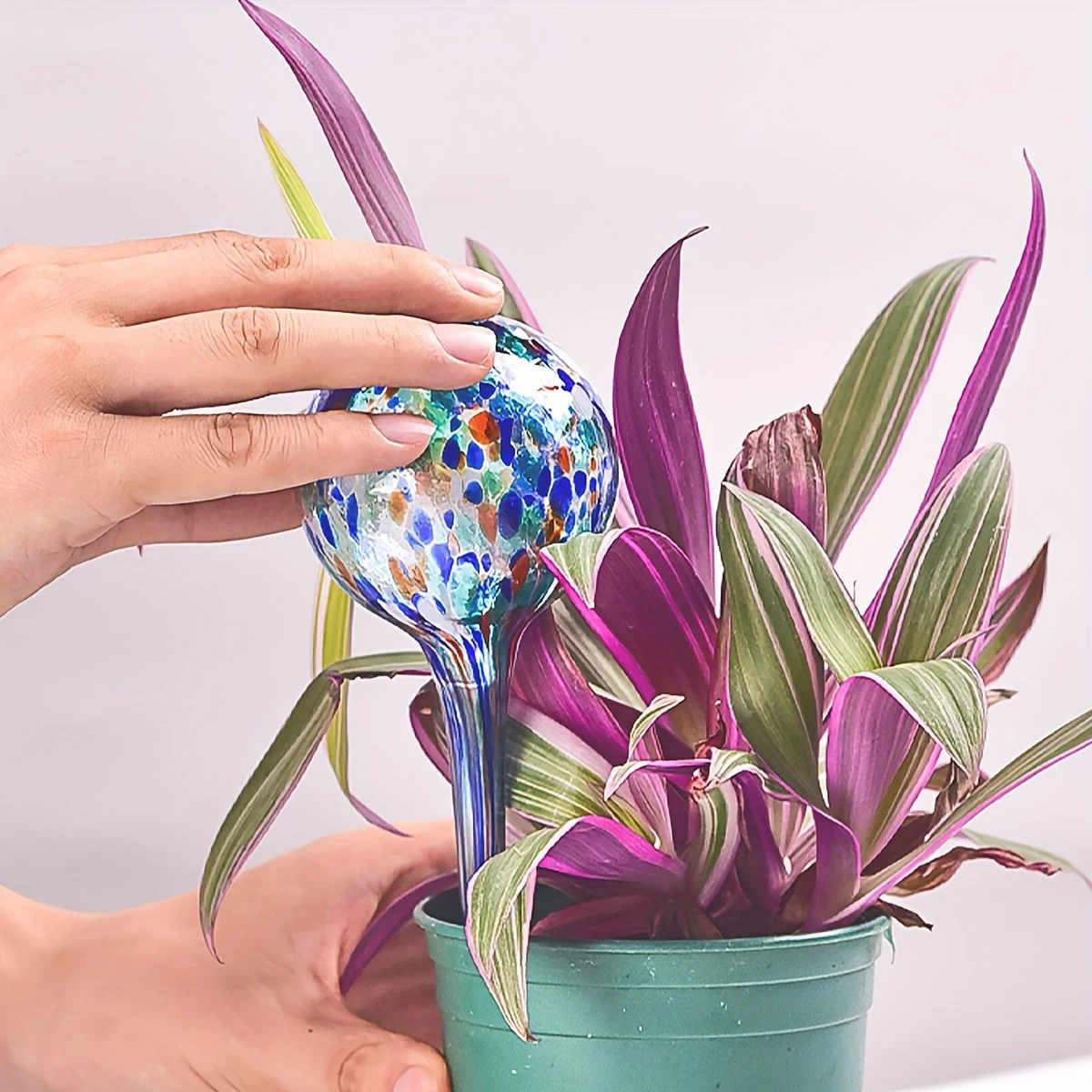 Indoor Outdoor Plant Watering Globe Set Automatic Devices Terrarium Pots Decor Flower Vases-Garden Care Accessories