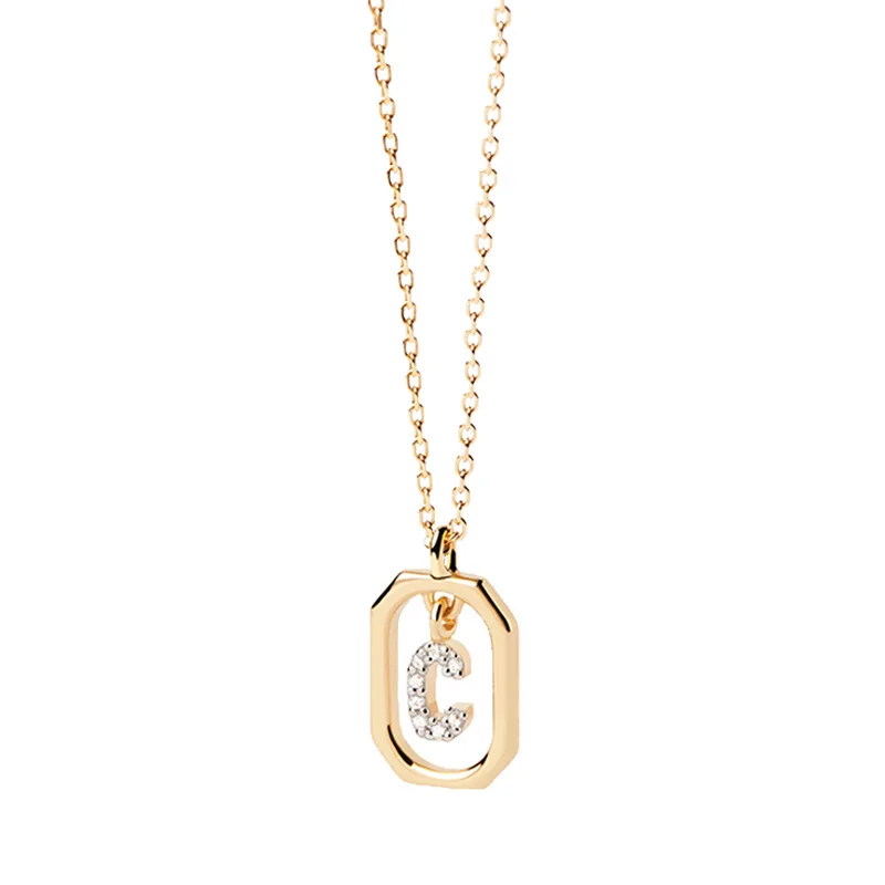 Letter Necklace Detail