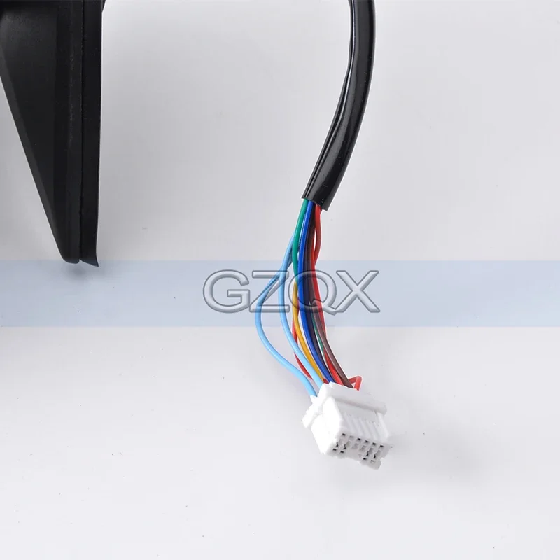 CAPQX 스바루 레거시 2010 2012 아웃백 2010 2011 사이드 백미러, 전기 접이식 백미러, 9 핀