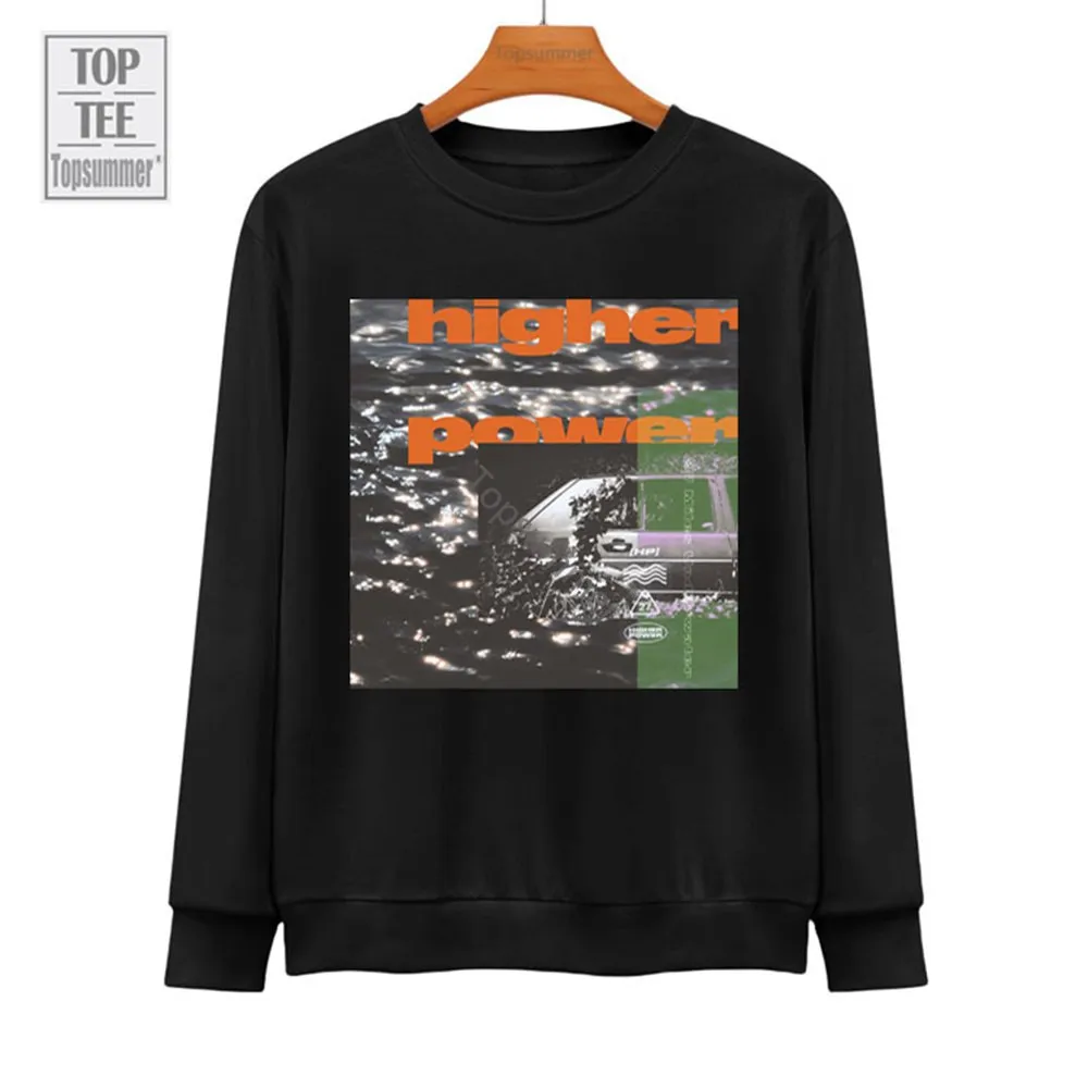 

27 Miles Underwater Album Sweatshirts Higher Power Tour Sweatshirt Couples Pop Fashion Black Hoodies