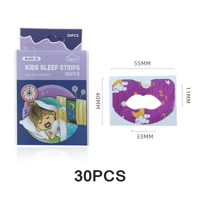 Baby Care Kit 30Pcs Baby Sleep Strips Correction Infant Anti-open Mouth Sleeping Tape Good Slumber Patch