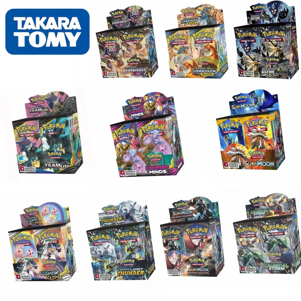 324PC Game Collection Cards Pokemon Cards Booster Boxes Sun & Moon  Evolution Sword Shield Hidden Fate Trading Card Kids Toy Gift| | -  AliExpress