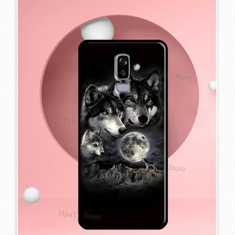 Wolf Galaxy Soft Cover Case - Animal Design Smartphone Protection