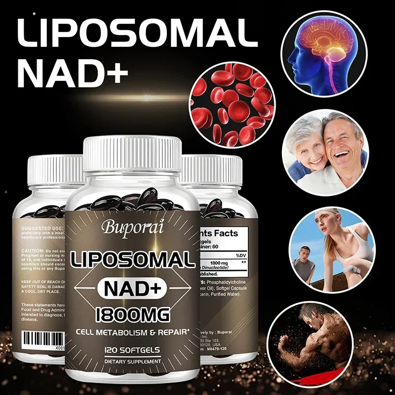 Liposomal NAD-Heart & Brain Function, Longevity, Aging Defense, Cellular Energy