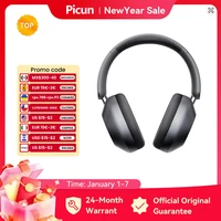Picun F6 Active Noise Cancelling Wireless Headphones Head Tracking 3D Audio 40mm Hi-Res ANC Bluetooth Headset HIFI APP Control