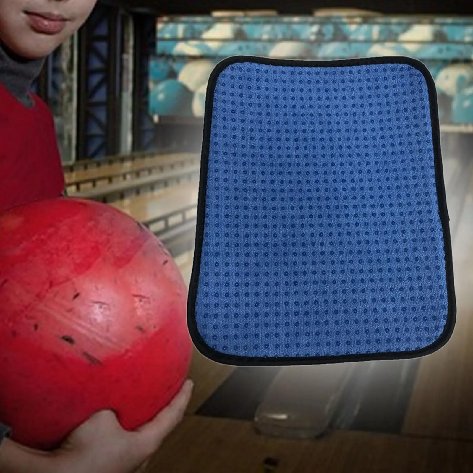 Bowling Ball Shammy Pad Rag Bowling Ball Towel Bowling Towel Clean Bowling Ball from Dirt and Oil to Improve Grip and Precision