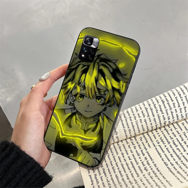 Anime Demon Slayer Phone Case for Xiaomi Redmi note 13 12 Pro 11S 