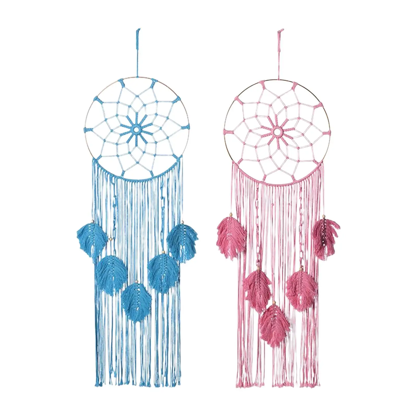 

Macrame Wall Hanging Background Ornament Dreamcatcher for Women, Living Room, Wedding