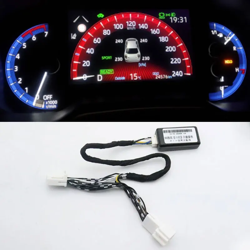 Car Tpms Tire Pressure Monitoring Display System Tire Pressure Monitor Security Alarm For Toyota 