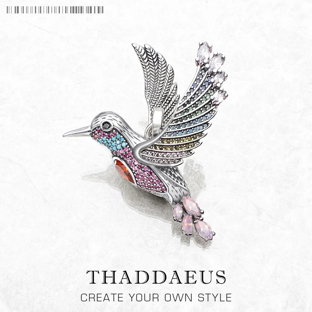 Hummingbird Pendants 925 Sterling Silver Jewelry Accessorie Gift For Women silver pendant pendant necklace