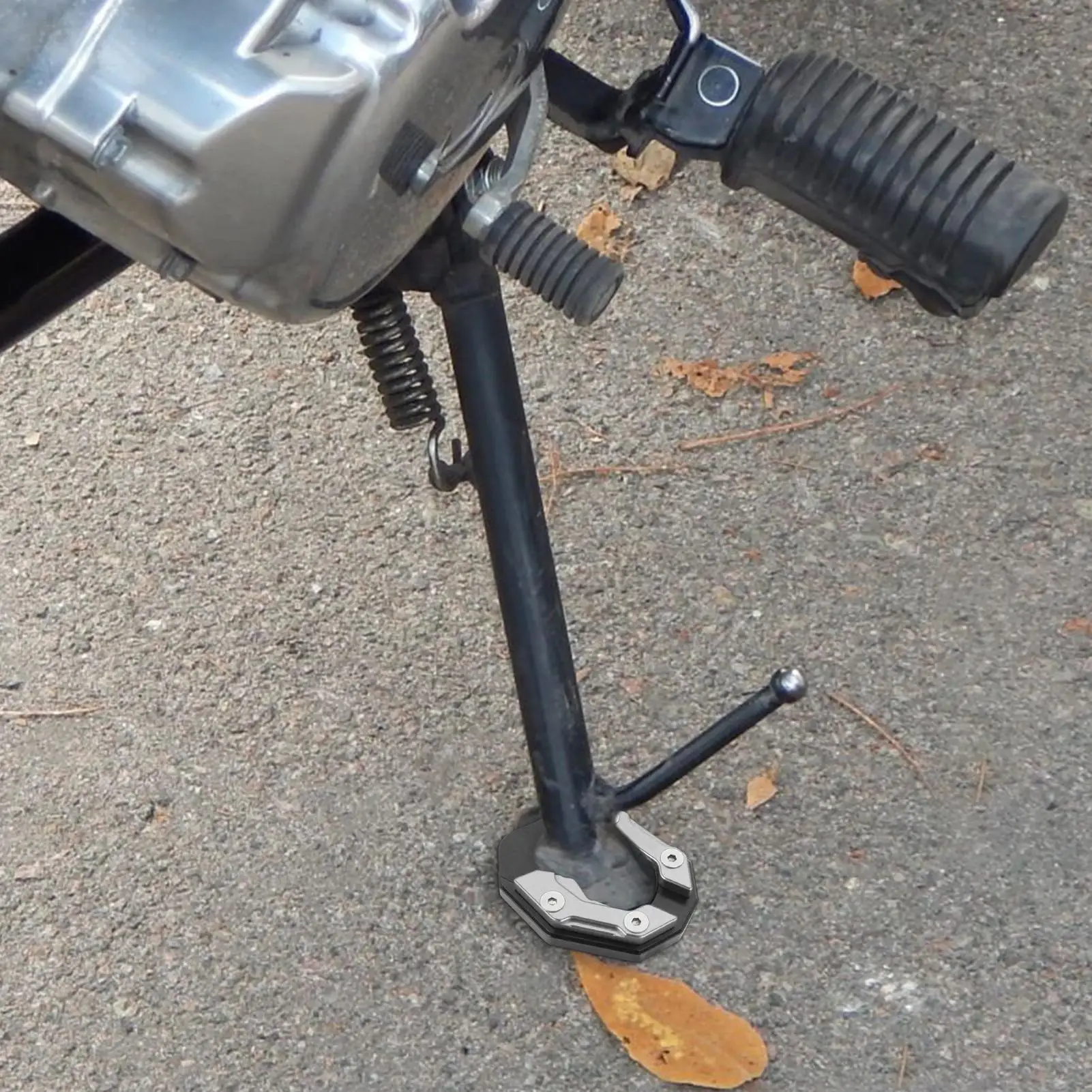 Motorcycle Kickstand Stability Support Pad
