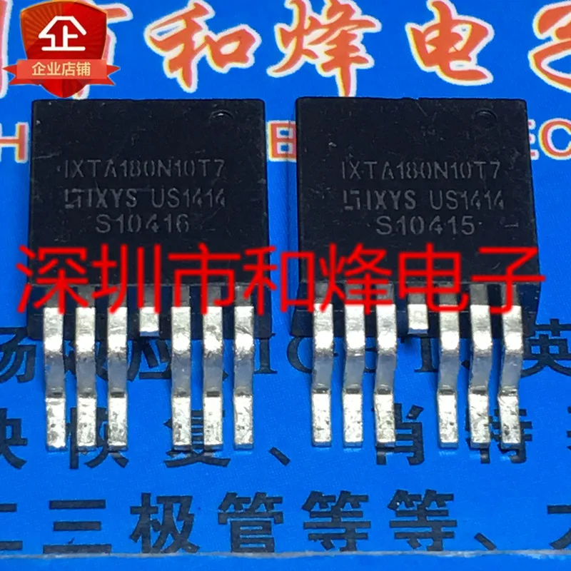 

5PCS-10PCS IXTA180N10T7 TO-263 100V 180A NEW AND ORIGINAL ON STOCK