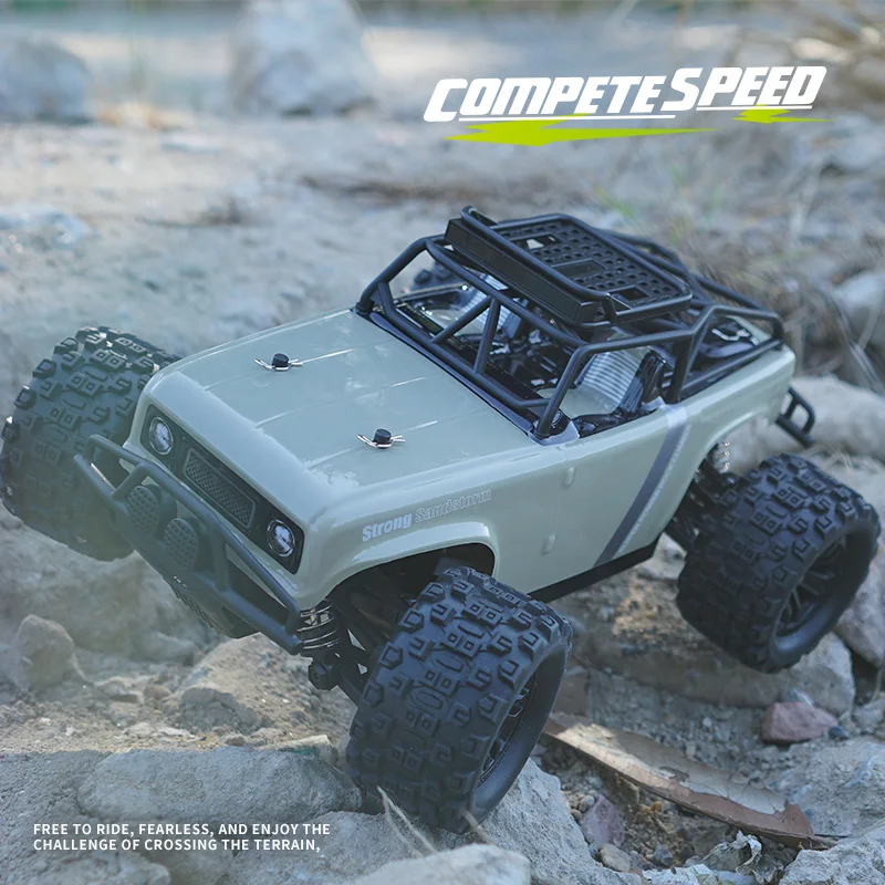 1:18RC 2.4G four-wheel drive drift full scale 380 motor metal gear racing high speed remote control off-road vehicle 6