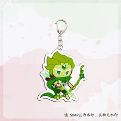 Chibi Keychain Collection: Cute and Whimsical Cookie - Inspired Accessories (3)