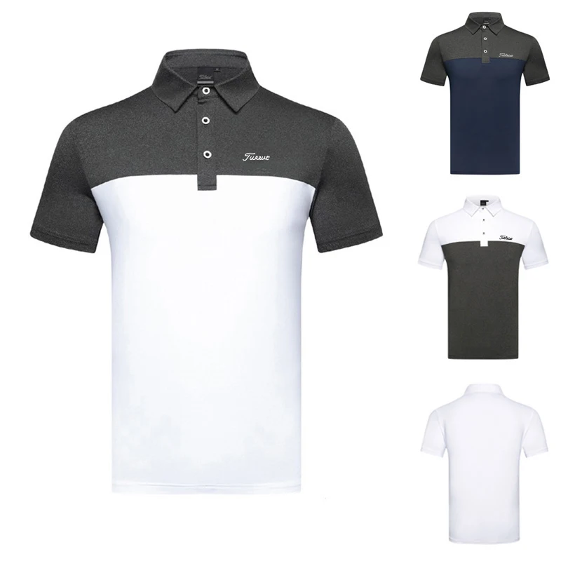 Men's Golf Tshirt Men's Summer Golf Men's Golf Shirt Golf Polo