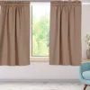 Kitchen Window Curtains Thermal Insulated Short Curtain for Bedroom Living Room Home Decor Window Top Small Drapes Cortinas 5