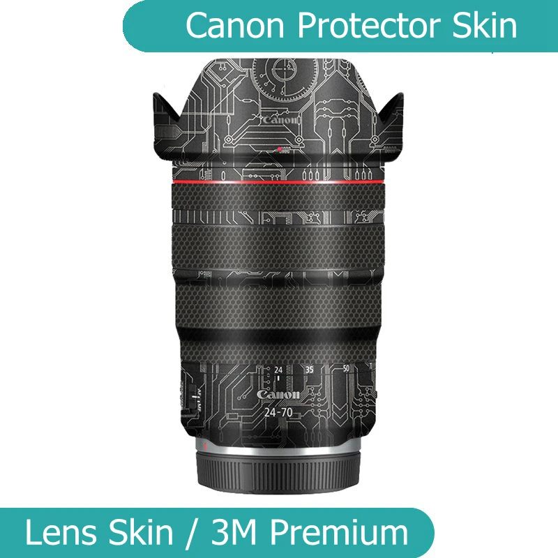 Camera Lens Sticker Wrap Protective Film Body Protector Skin For Canon