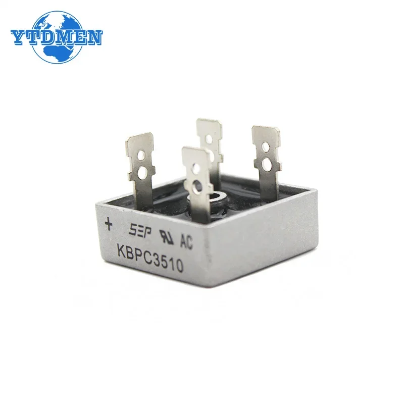 Diode Bridge Rectifier Electrical Rectifier Diodes Rectifier Diodes Electrical Diodes 5pcs/10pcs KBPC3510 Bridge Rectifier Diode 1000V 35A Rectifiers Diodes Electronic Kit