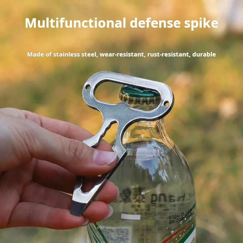 Stainless Steel EDC Self-Defence Pointed Wrench