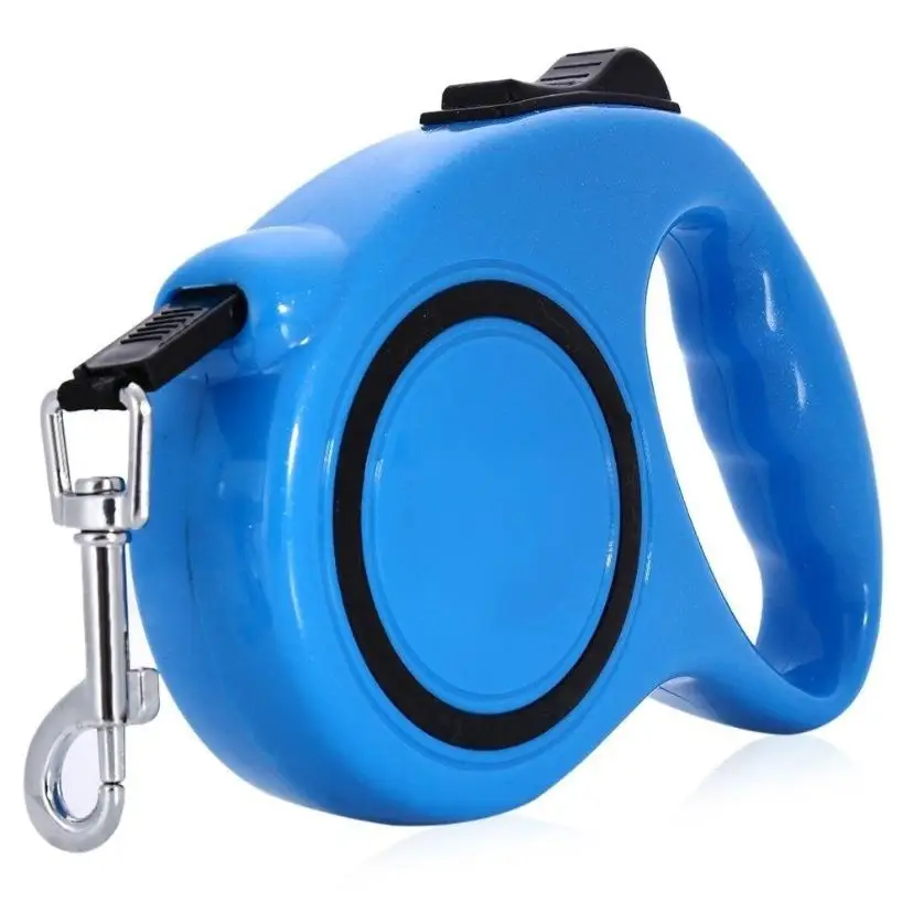 1 Pcs 3 M 5M A Hand Lock Retractable Dog Strap Automatic Expansion Hat Walking Leads For Small Medium Dogs