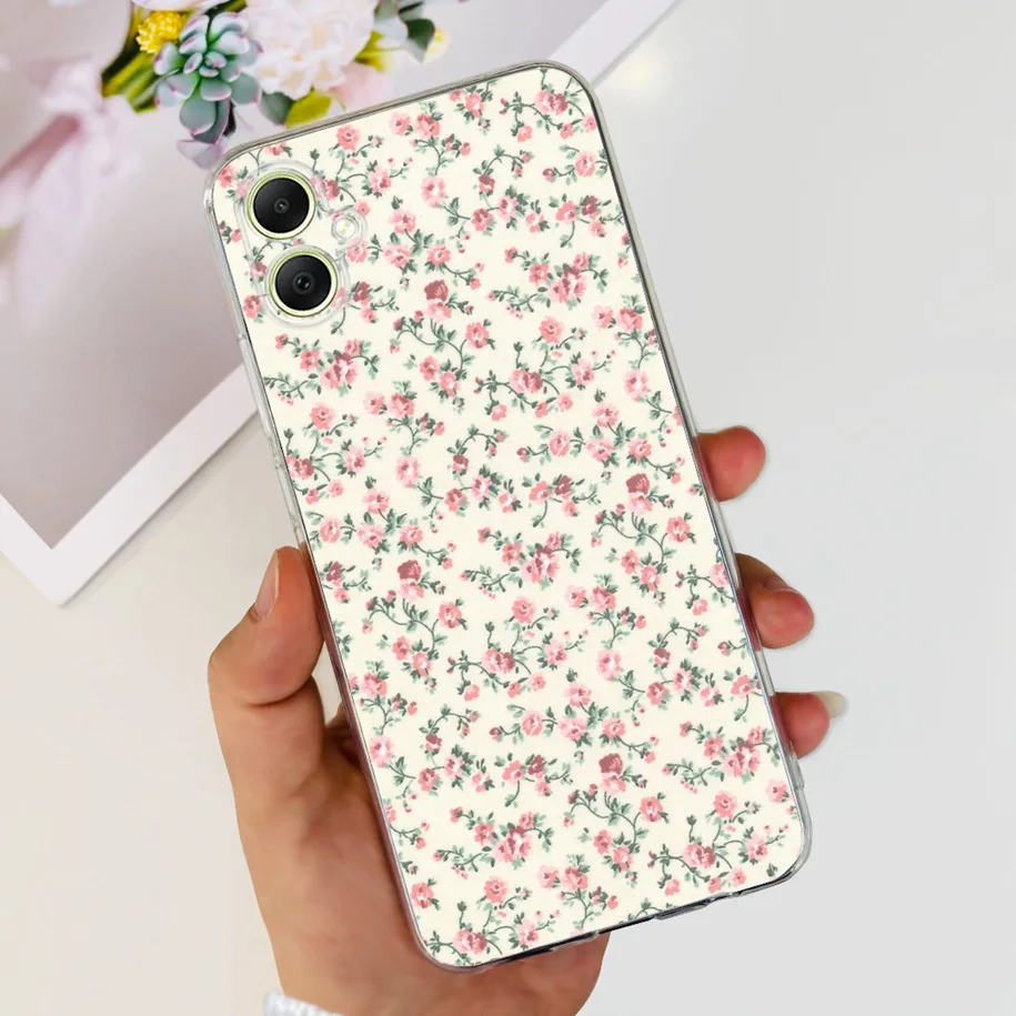 Fashion Butterfly Soft Silicone Back Cover Case for Samsung Galaxy A05/A05S (2023)