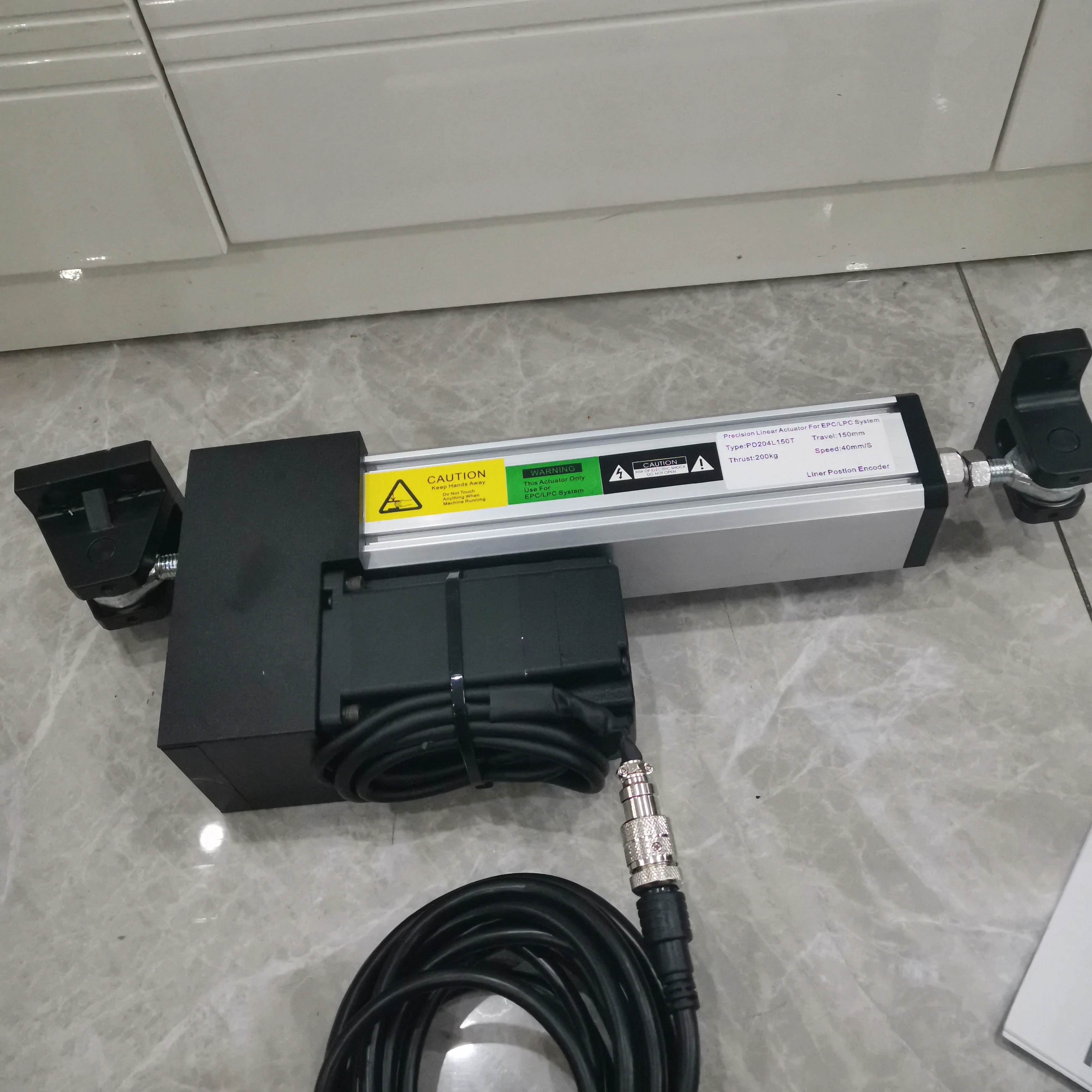 EPC-A10 Servo Web Guiding System | Edge Line Position Controller with Color Mark Sensor & PD-204L150T Servo Actuator detail image 8