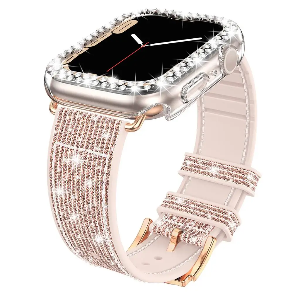 silicone para apple pulseiras de relógio 41mm