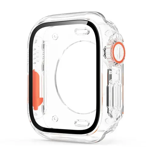 Screen Protector Cover for Apple Watch 45mm 44mm 40 41 42 46mm PC Front Rear Bumper Case iwatch 11 10 9 8 7 SE 6 Change To Ultra - Image 12