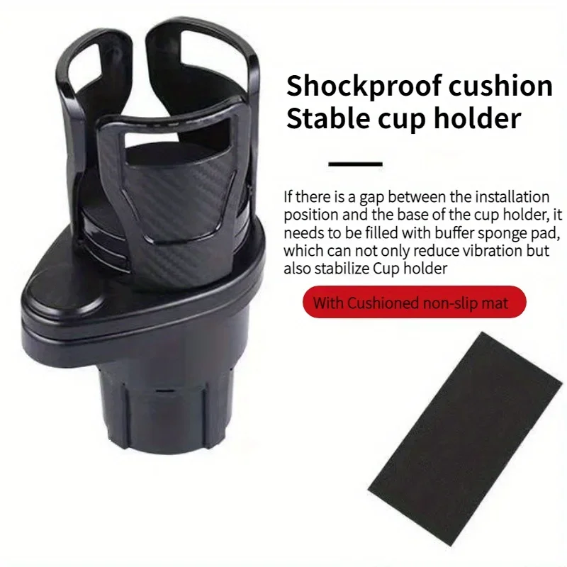 자동차 어댑터에 대 한 자동차 컵 홀더 확장기 전화 홀더와 조정 가능한 다기능 듀얼 컵 홀더 아로마 테라피 주최자