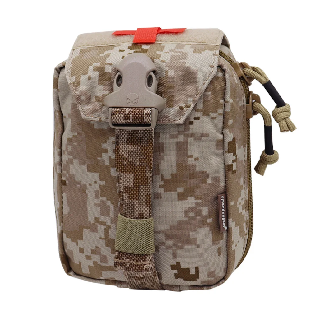 Emersongear Taktische MOLLE-Erste-Hilfe-Ausrüstungstasche, medizinischer Träger, EMT IFAK Survival-Tasche mit Reißverschluss, Multicam Molle-Werkzeugtasche – Detail 23