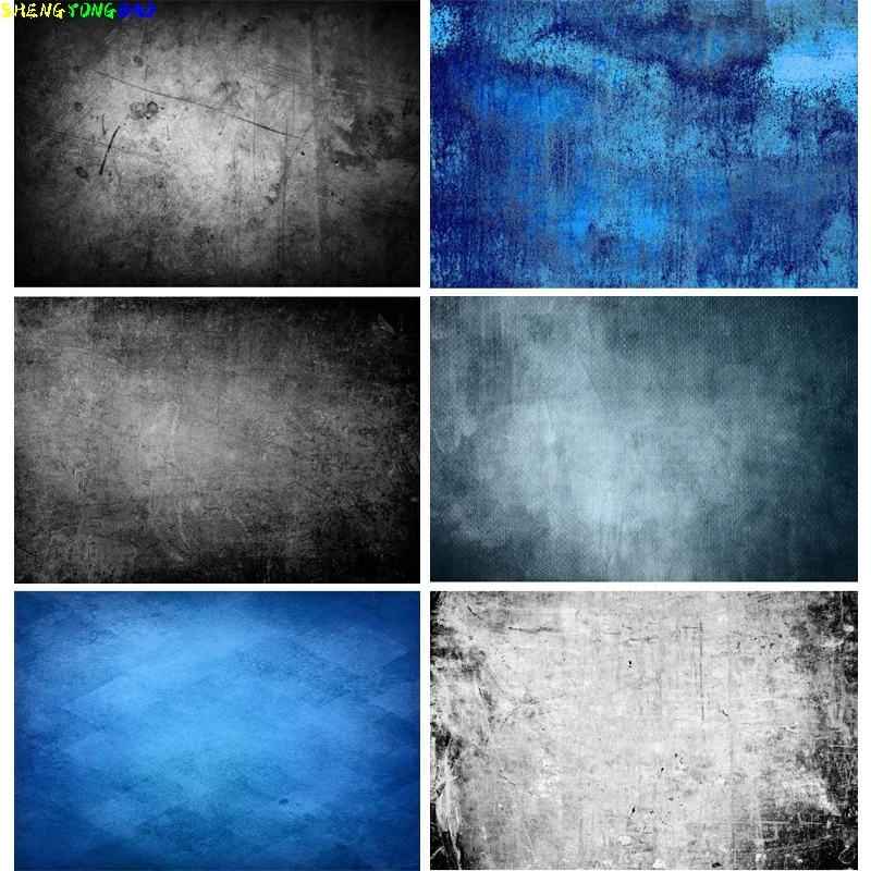 Vinyl Abstract Gradient Vintage Vinyl Baby Portrait Photography Backdrops for Photo Studio Background FGD-113