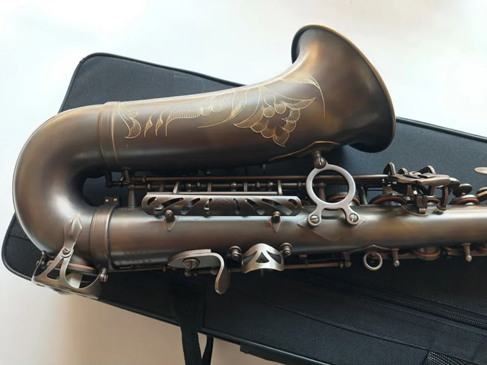 Mark VI Saxophone High Quality Alto Saxophone 95% Copy Instruments Antique copper simulation Brass With Case