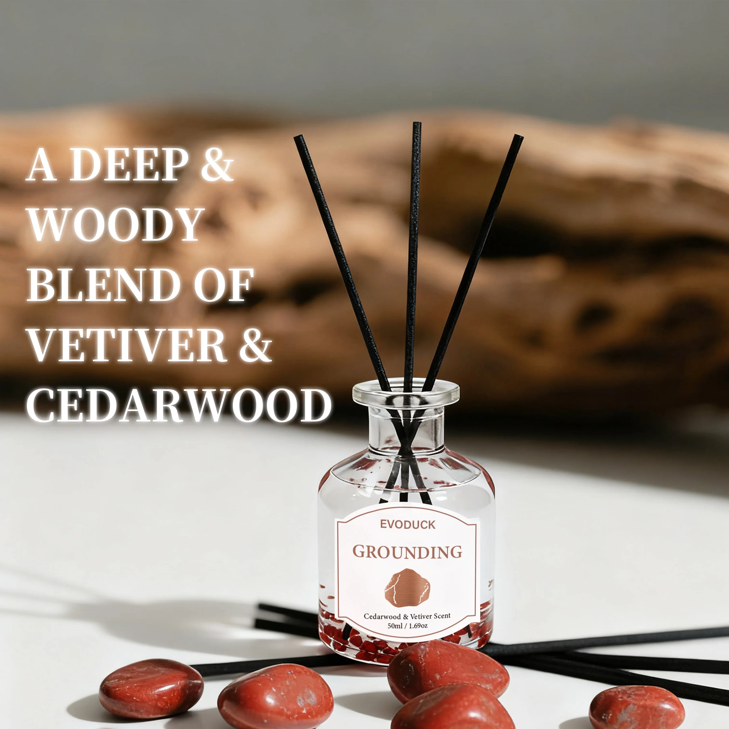 50ml Flameless Home Law of Attraction Grounding Manifestation Fragrance Room Oil with Reed Diffuser Stick Air Freshener Deco Sc2bd904099044d9c80e0a9f7a6a13fa7d