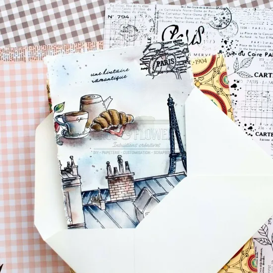 Paris Travel Silicone Stamp 6