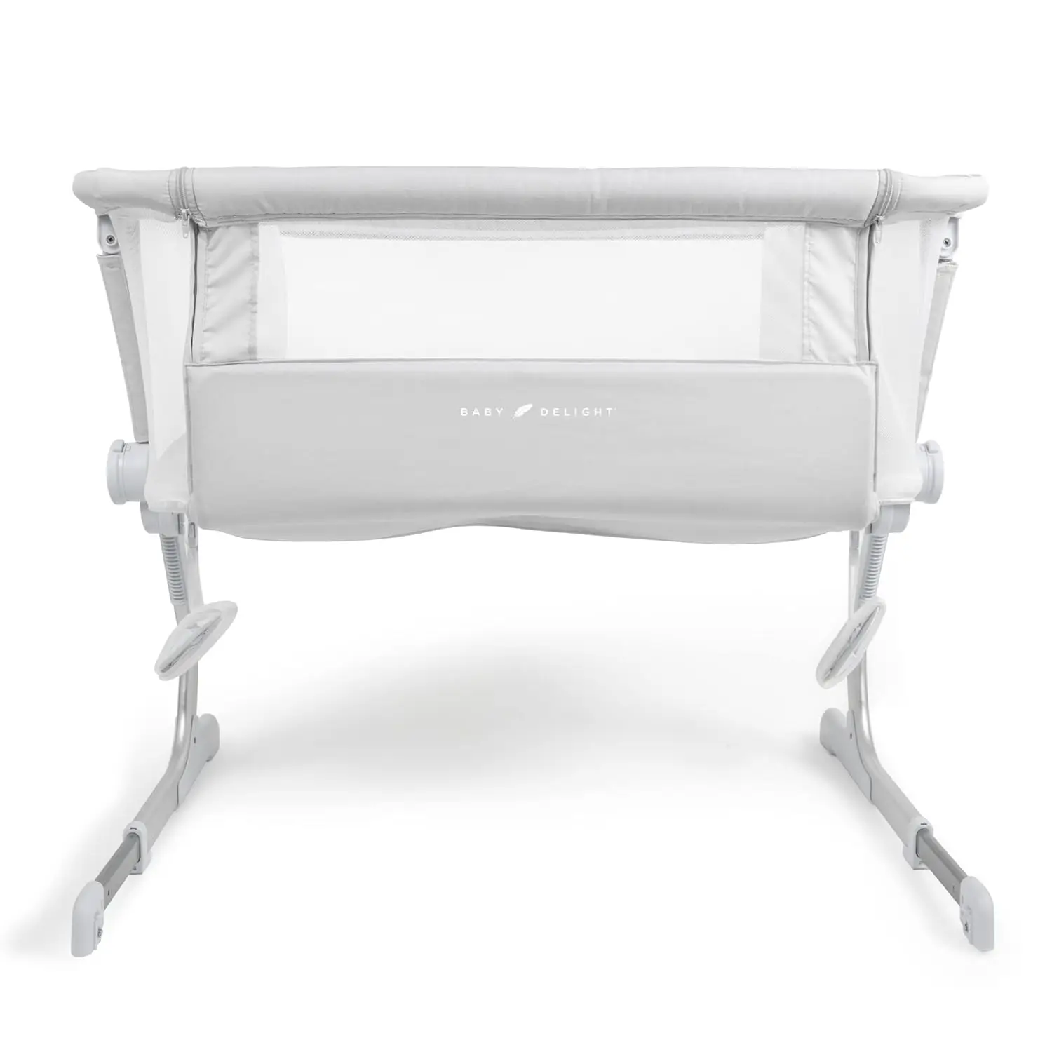 

Baby Delight Beside Me Dreamer Bassinet | Bedside Sleeper | 6-Position Height Adjustment | Driftwood Grey