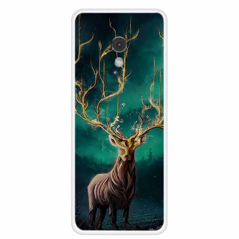 Wolf and Lion Clear TPU Silicone Soft Phone Case - Cute Back Cover