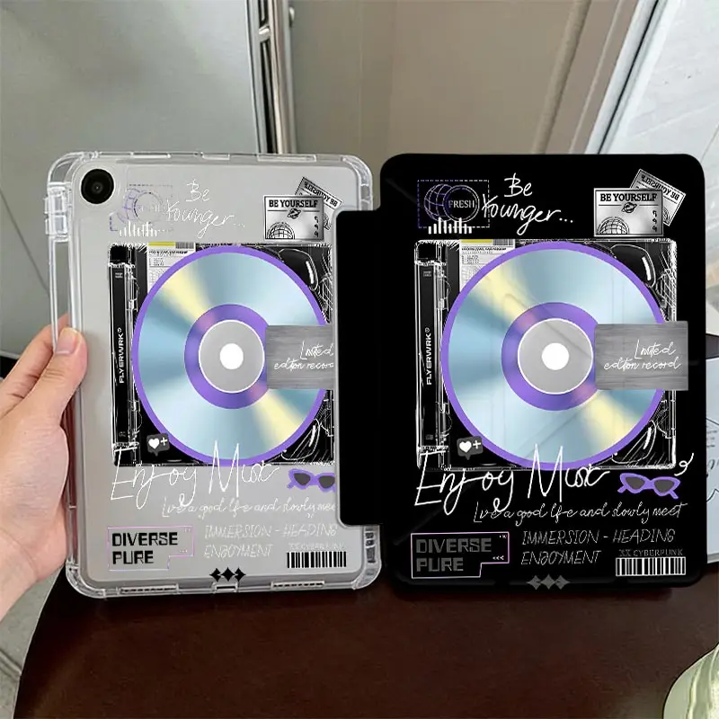 3+Y Fold Crystal Clear Protective Tablet Case
