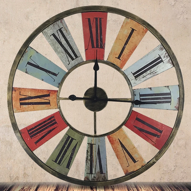 Orologio Da Parete Con Meccanismo Nordico Batteria Automatica Outdorr Orologio Da Parete Nordico Minimalista Silenzioso Dekoration Wohnzimmer Decorazi