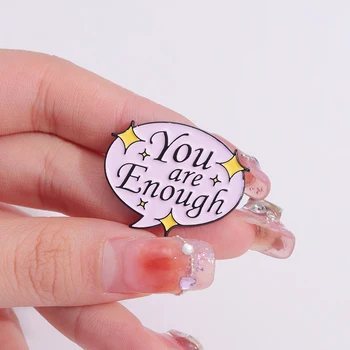 Funny Quotes Enamel Pins Brooches Lapel Badges  3