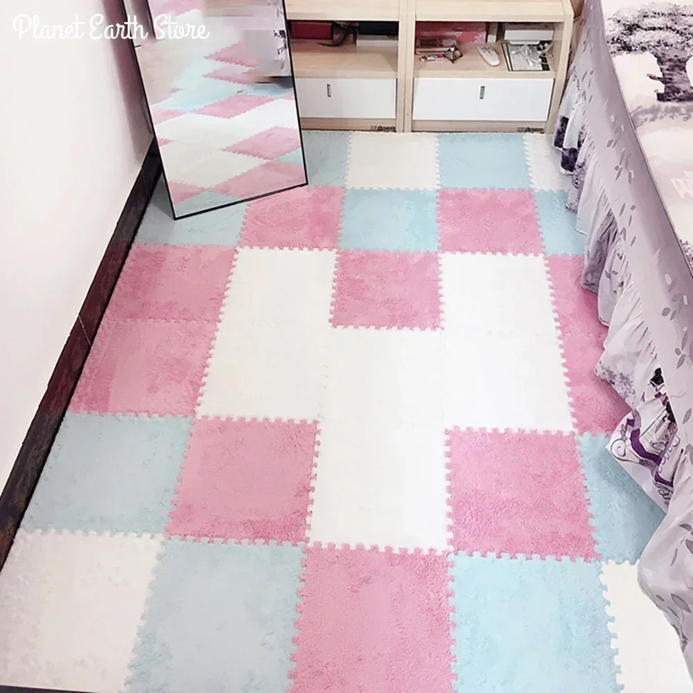 Baby Play Mat Soft Floor Mat 10/20Pcs Interlocking Puzzle Eva Foam
