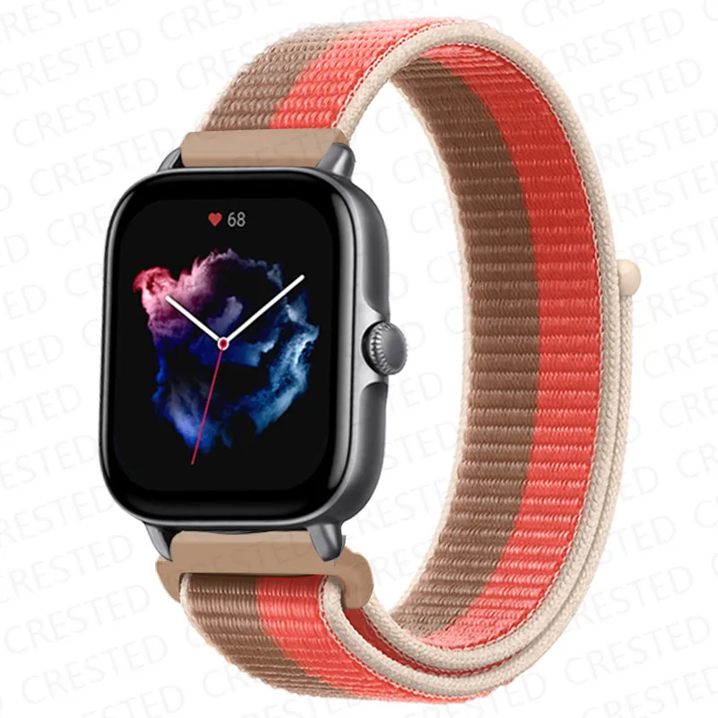 Nylon Sport Watch Band Bracelet - 20mm/22mm Adjustable Strap