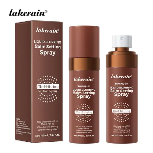 Lakerain Waterproof Makeup Fixing Setting Spray Quick Dry Long Lasting Oil Control Moisturizing Natural Refreshing Makeup Spray - Image 6