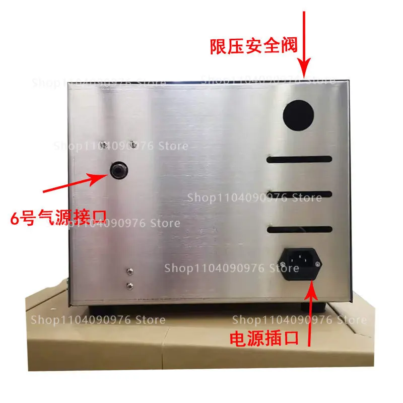 Dental Pressure Cooker for Denture Processing Polymerizer Injection Molding Bubb