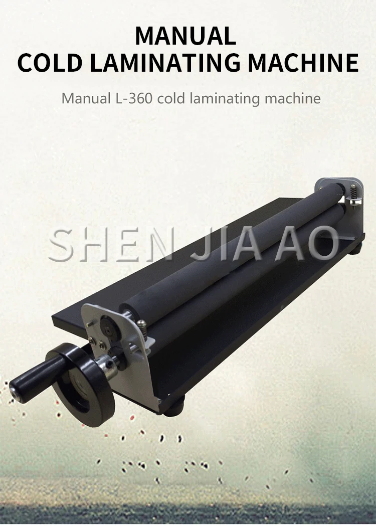 manual máquina de estratificação fria polegadas pvc foto laminador frio peritoneal dobrada