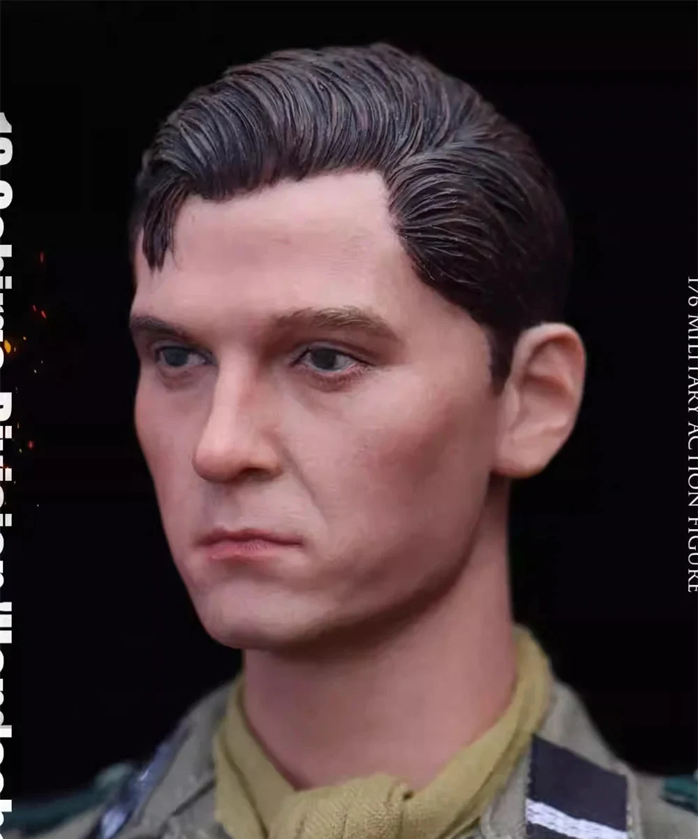 

1/6 UJINDOU UD9023 WWII Series Mountain Troop Pionier 1944 Soldier Male Head Sculpt Carving Neck Connector Caps For 12" Action