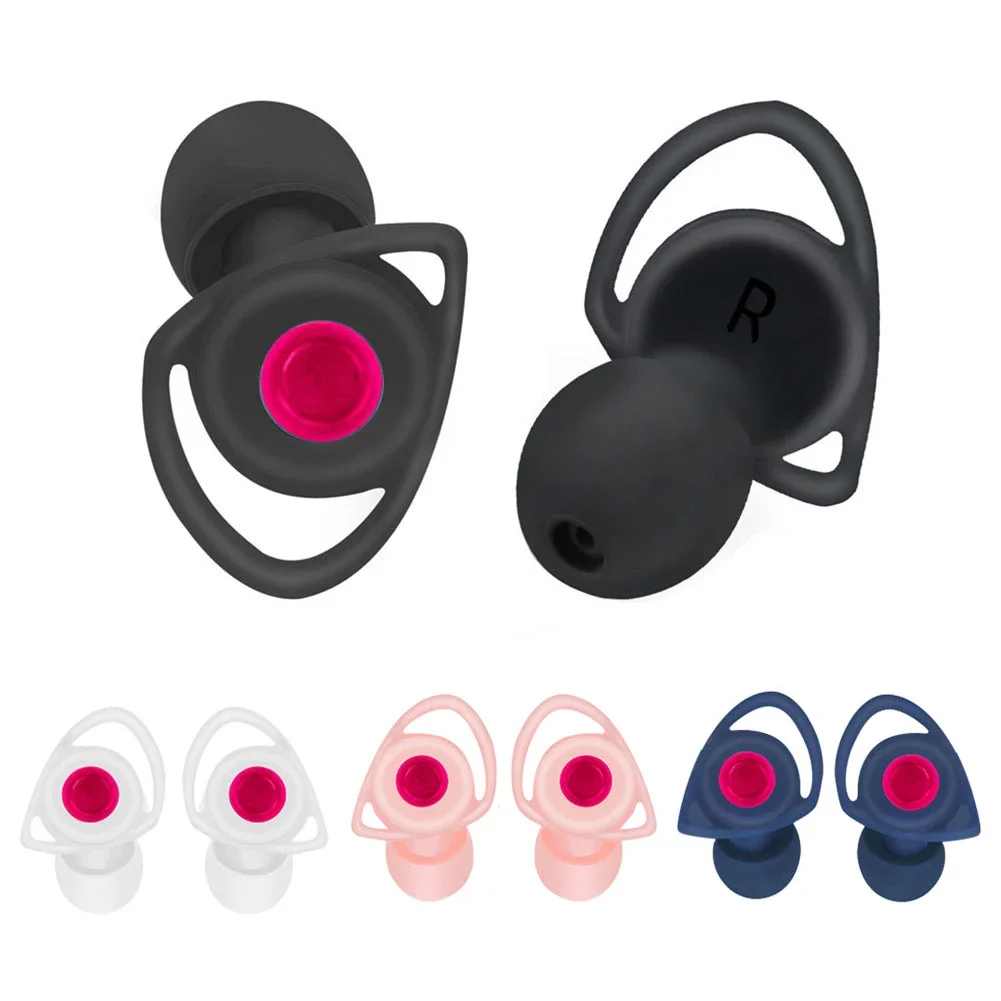 Portable Soundproof Silicone Ear Plugs – Soft Foam, Anti-Noise, Ideal