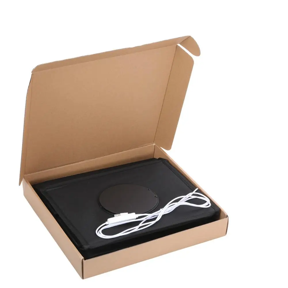25cm Folding Photo Studio Light Box Photography LED Light Room Soft Box Camera Photo Background Lighting Tent Kit
